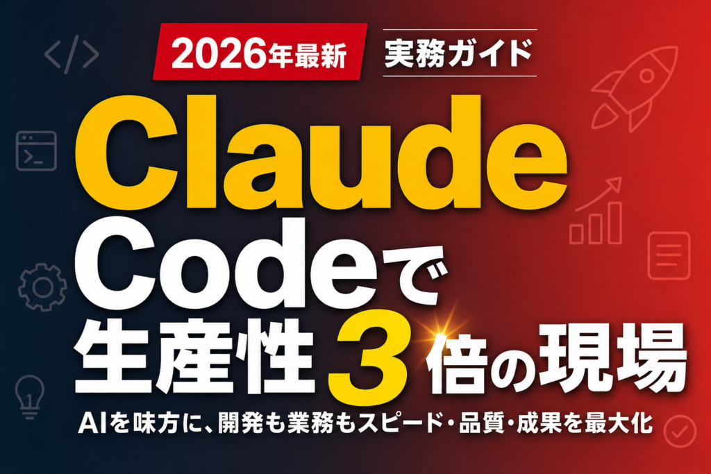 Claude Codeで生産性3倍の現場