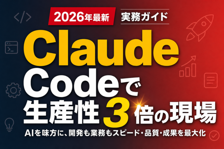 Claude Codeで生産性3倍の現場