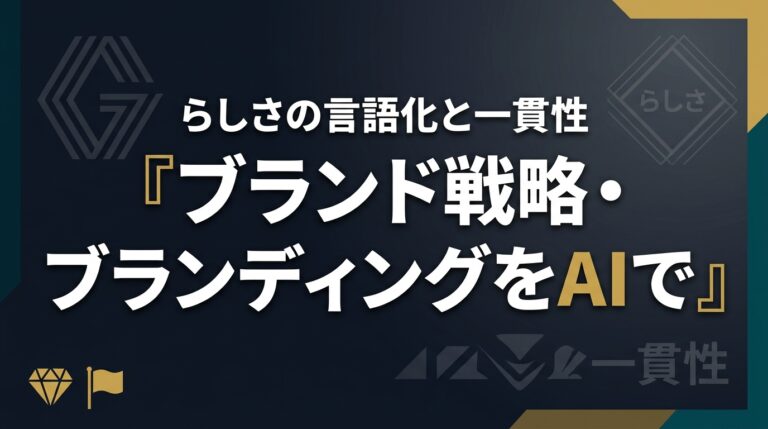 ブランド戦略AI2026